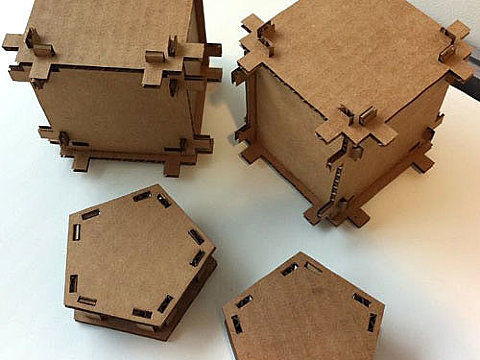 Лазерная резка бумаги и картона коробки