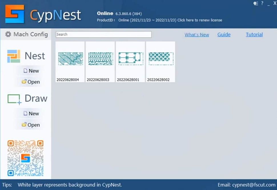 интерфейс CypNest