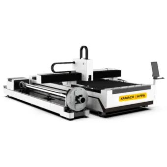 Лазерный станок с труборезным модулем для резки металла Kamach APPA T6 1530/1024 (3000 Вт)