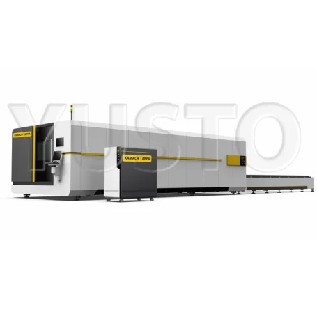 Лазерный станок по металлу Kamach APPA DTC 1560 (12000 Вт) - с защитной кабиной