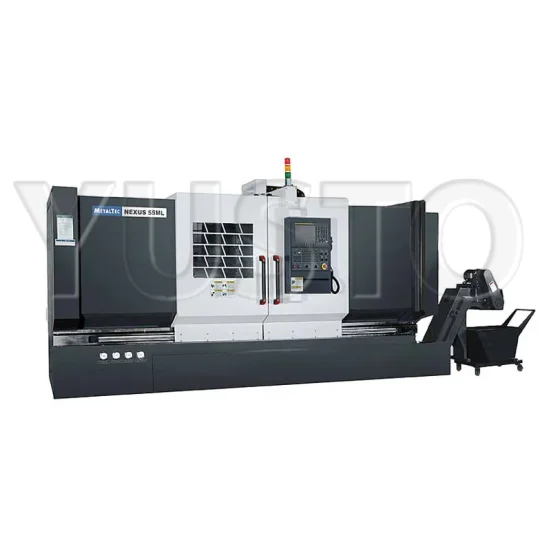 Токарный станок по металлу ЧПУ с наклонной станиной MetalTec NEXUS 42M