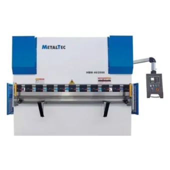 MetalTec HBM 40/2500 Гидравлический листогибочный пресс с контроллером Е22