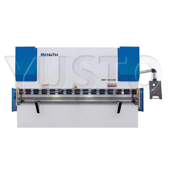 Листогибочный пресс гидравлический станок с ЧПУ MetalTec HBM 100/3200М с контроллером Е22
