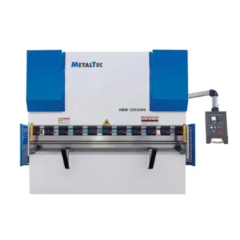 MetalTec HBM 125/2500 Гидравлический листогибочный пресс с контроллером Е22