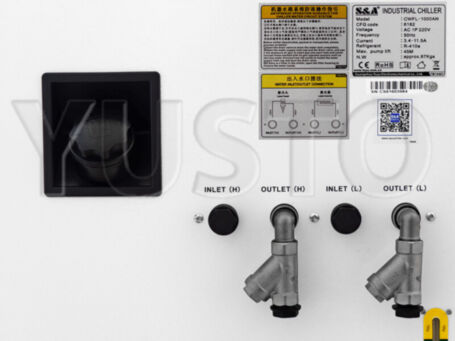Чиллер CWFL-1000AN для лазерного станка по металлу