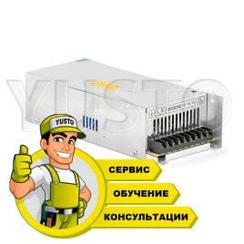 Замена блока питания лазерного станка CO2
