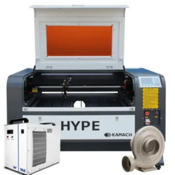 Лазерный станок CO2 KAMACH HYPE 6090 RW130