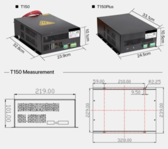 Блок высокого напряжения LaserPWR T-150