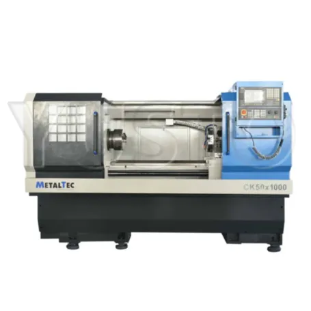 Токарный станок по металлу c ЧПУ с прямой станиной MetalTec CK 50x1000