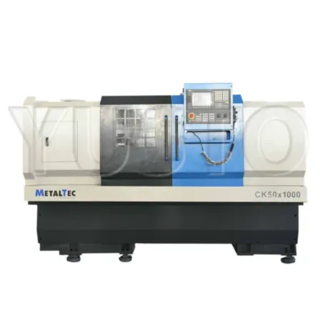 Токарный станок по металлу c ЧПУ с прямой станиной MetalTec CK 50x1000