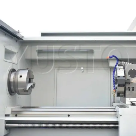 Токарный станок по металлу c ЧПУ с прямой станиной MetalTec CK 50x1000H (Комплектация ПРОМ) 