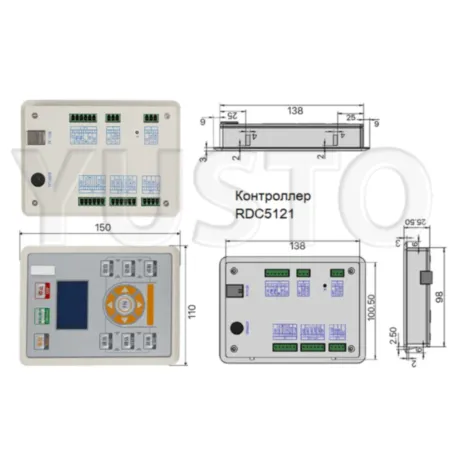 Настольный лазерный гравер KAMACH 3020