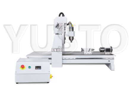 4-осевой фрезерный станок ЧПУ Advercut K6090T4A — для гаража, мастерской и авиамоделирования