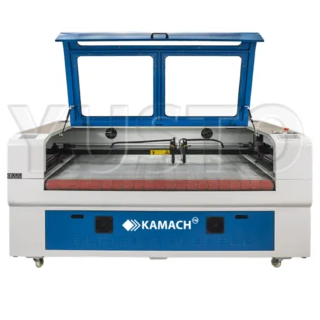 Лазерный станок KAMACH TEX 1610 DUO CONVEYER c конвейерным столом