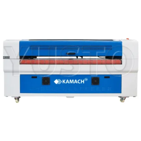 Лазерный станок KAMACH TEX 1610 DUO CONVEYER c конвейерным столом