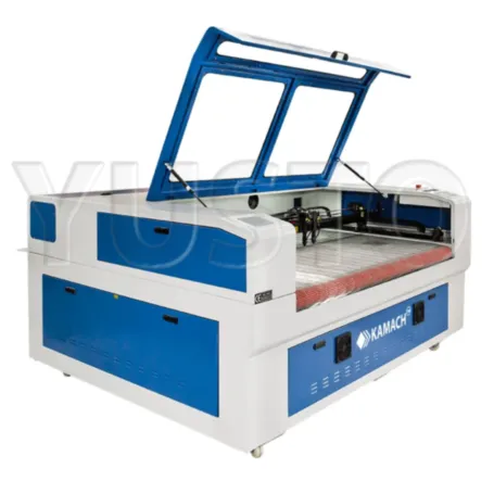 Лазерный станок KAMACH TEX 1610 DUO CONVEYER c конвейерным столом
