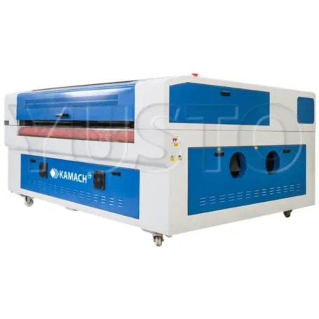 Лазерный станок KAMACH TEX 1610 DUO CONVEYER c конвейерным столом