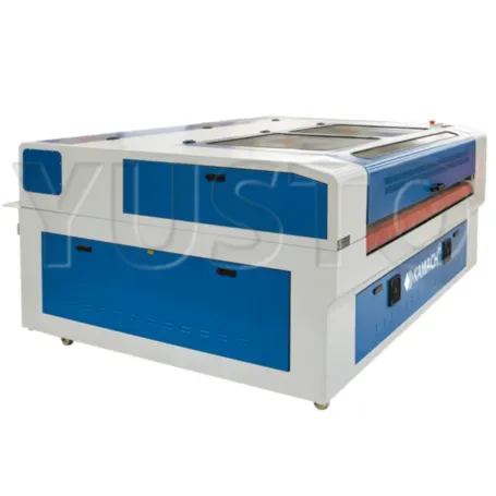 Лазерный станок KAMACH TEX 1610 DUO CONVEYER c конвейерным столом