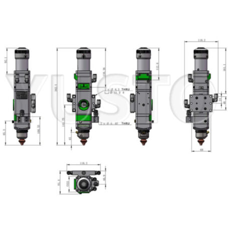 Лазерная голова RayTools BT210S