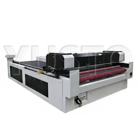 Лазерный станок для резки ткани KAMACH TEX 1625 DUO CONVEYER c конвейерным столом