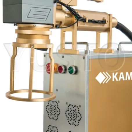 Лазерный маркер по металлу Kamach Fiber T820 со съемной рукоятью