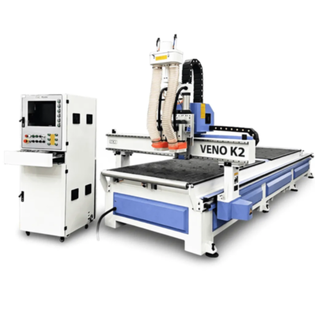 Фрезерный станок с ЧПУ VENO K2-1530 (1500x3000 мм, 2 стола, 2 шпинделя) для непрерывной работы