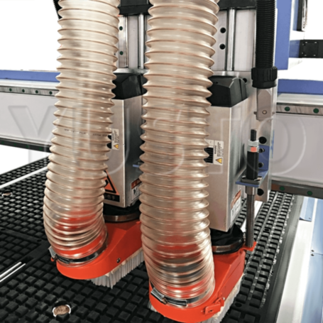 Двухшпиндельный фрезерный станок 6,0 кВт с ЧПУ VENO K2 1530