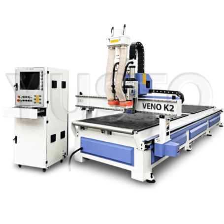 Фрезерный станок с ЧПУ VENO K2 2030 (2000х3000 мм, 2 стола, 2 шпинделя) для маятникового режима