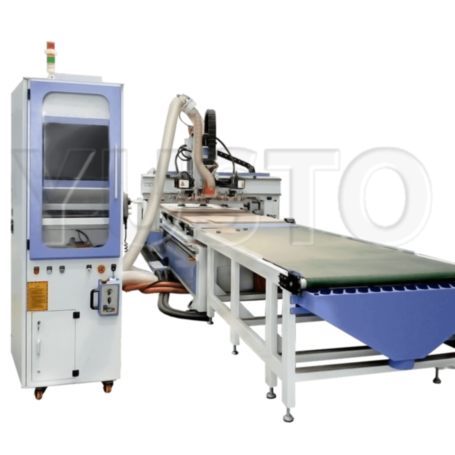 Четырехшпиндельный фрезерный станок 6,0 кВт и 2,2 кВт VENO K4 2040 