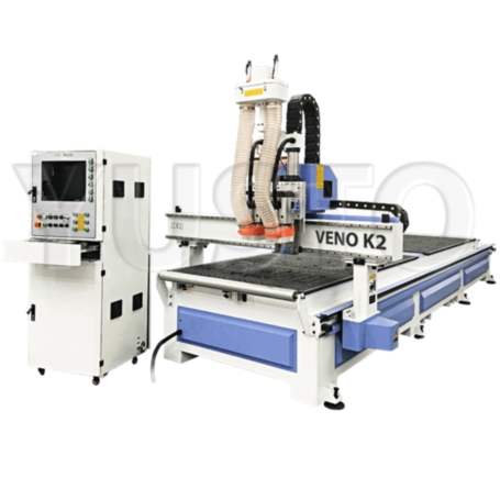 Двухшпиндельный фрезерный станок 6,0 кВт VENO K2 2040