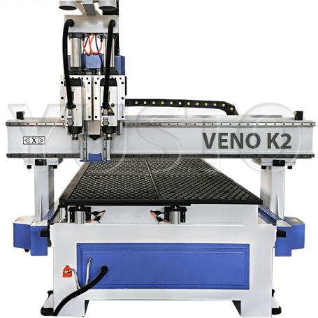 Двухшпиндельный фрезерный станок 6,0 кВт VENO K2 2040