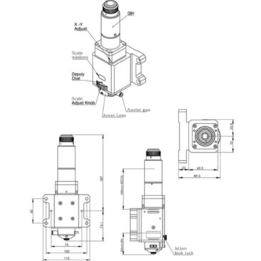 Лазерная режущая голова RayTools BT220