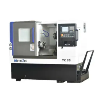 MetalTec TC 35 (Комплектация ПРОФИ) токарный станок с ЧПУ с наклонной станиной