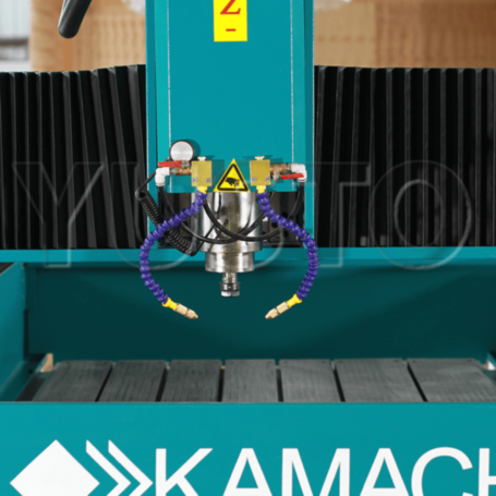Фрезерный станок по камню ЧПУ Kamach 6090 S&amp;M 600х900 мм