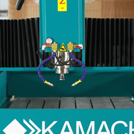 Фрезерный станок по камню ЧПУ Kamach 6090 S&amp;M для гранита и мрамора (600x900 мм, 3.0 кВт, Z-300мм)