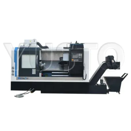 Токарный станок по металлу ЧПУ с наклонной станиной MetalTec ТС 45x750 (Комплектация ПРОМ)