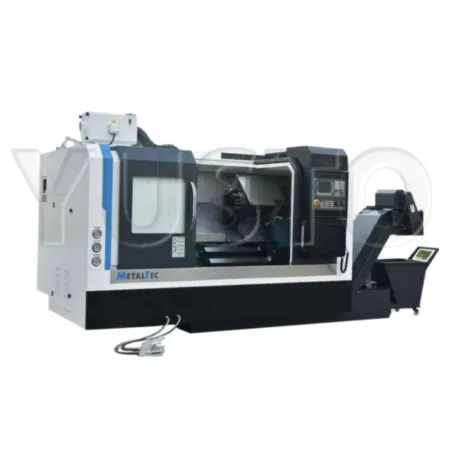 ЧПУ токарный станок по металлу с наклонной станиной MetalTec ТС 45x750 (Комплектация ПРОМ+)